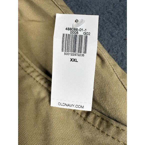 NWT Old Navy Jogger Pants Quick Dry SZ XXL Sand TAN Pull On Cargo Pckt - Picture 3 of 8